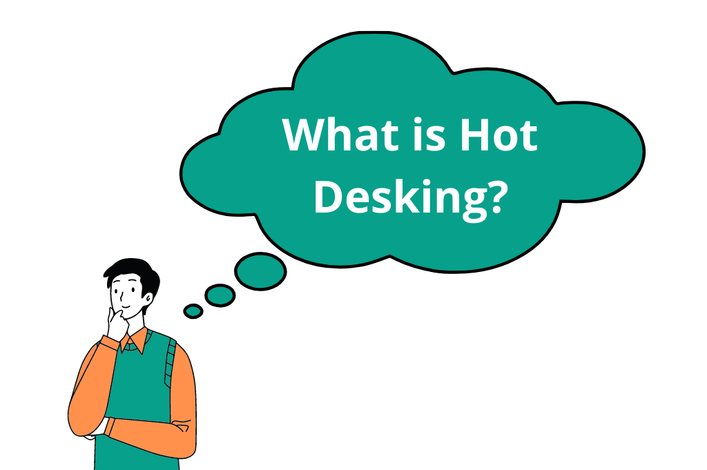 What is hot-desking?
