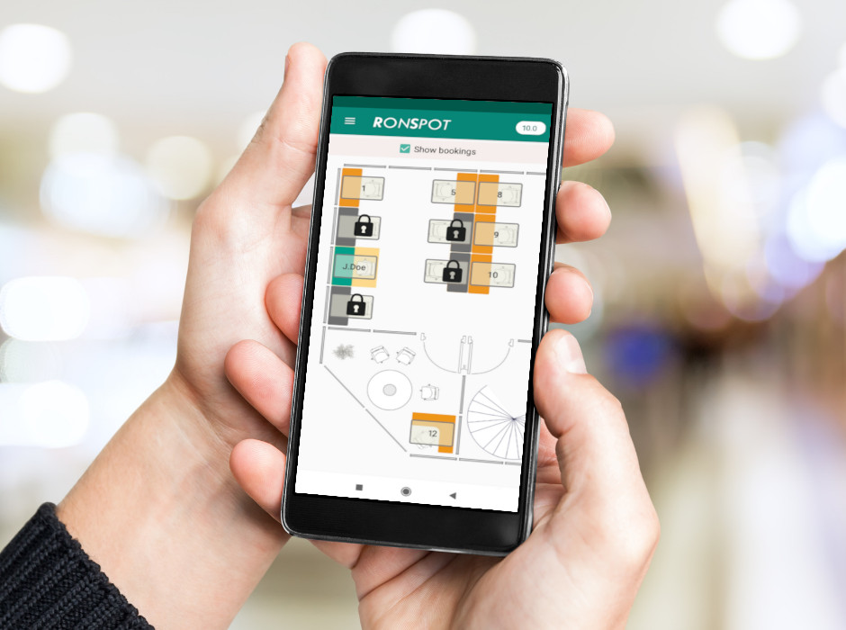 Social Distancing Desk Booking System Hoteling Software