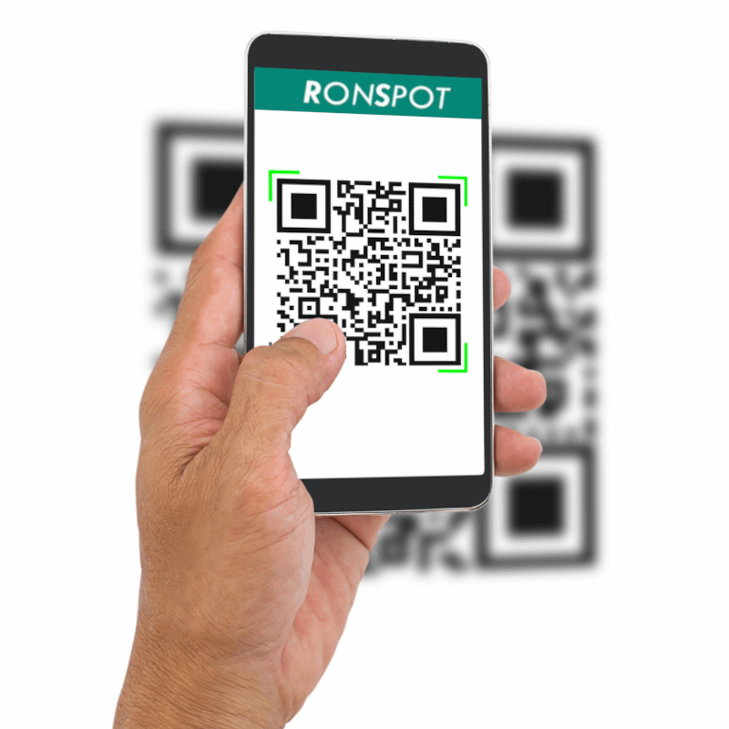 Ronspot Desk and Parking check in system with QR code