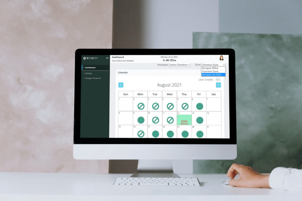 Internal Desk Booking System