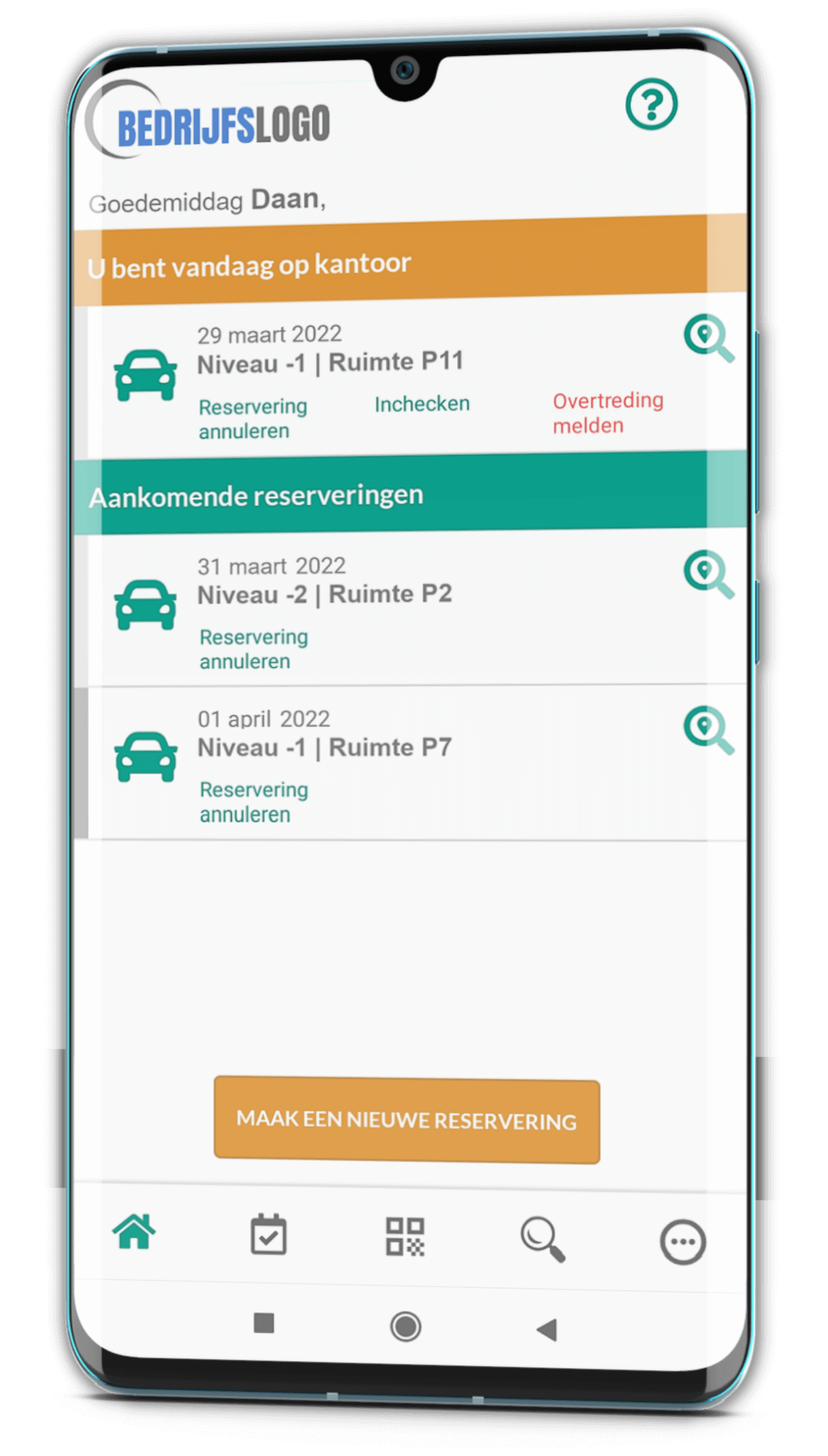 Reserveringssysteem Voor Parkeren