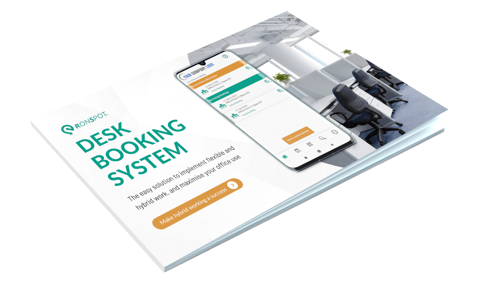 Desk booking system brochure - 35 pages