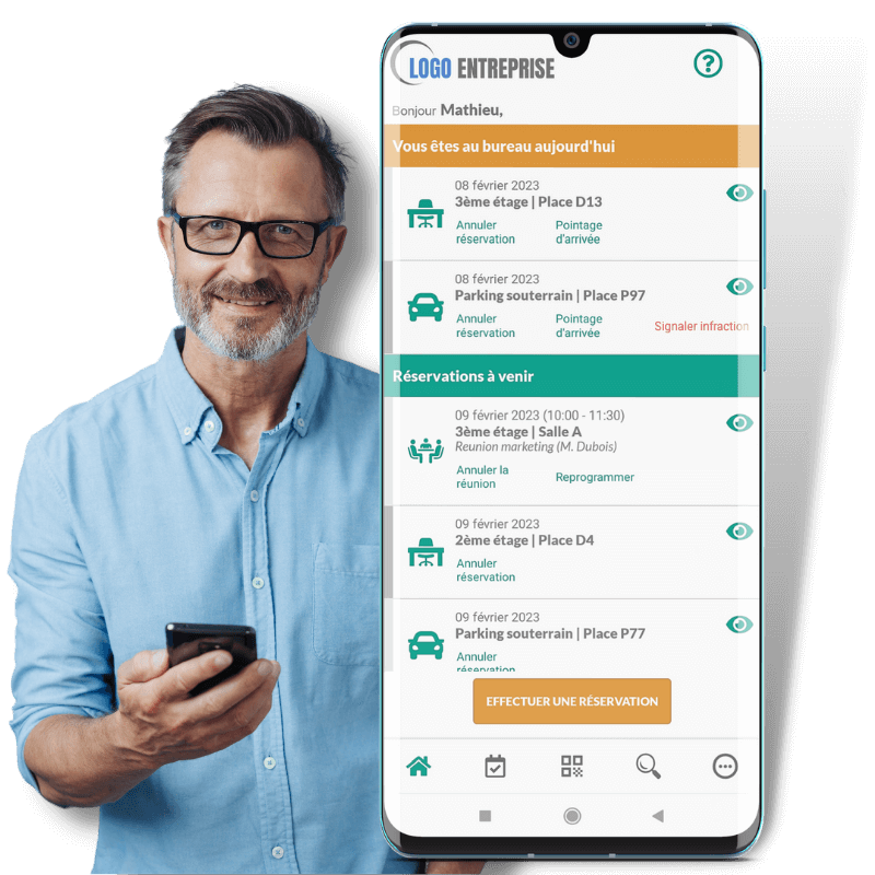 Logiciel de gestion des espaces Ronspot