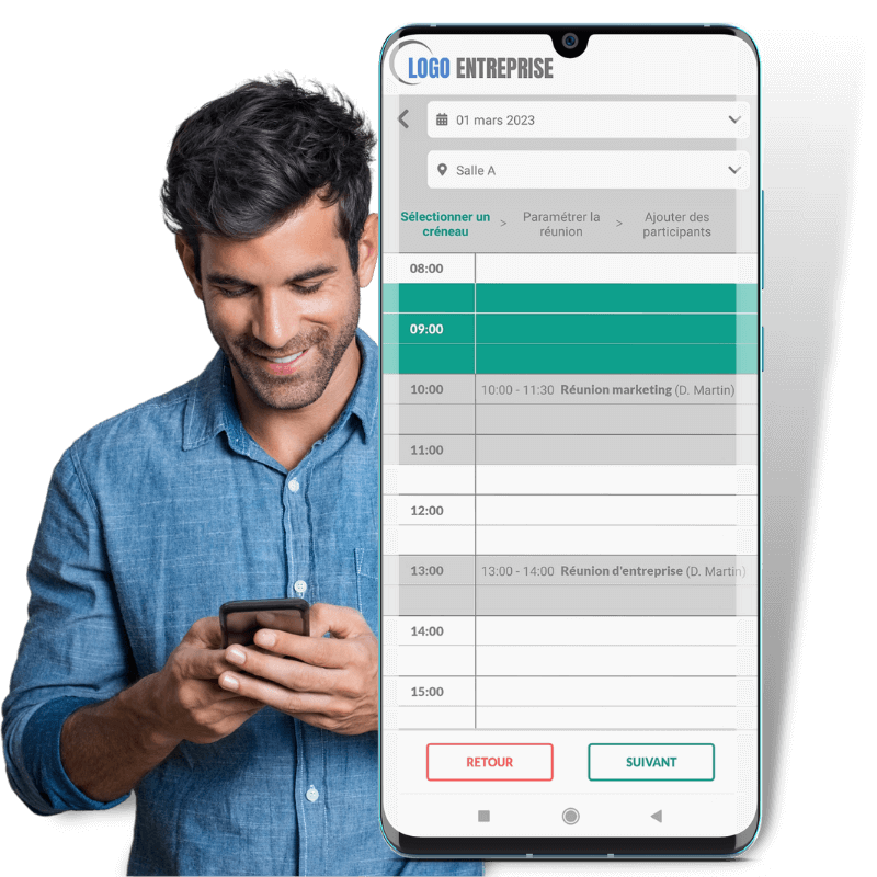 Logiciel de réservation de salles de réunion