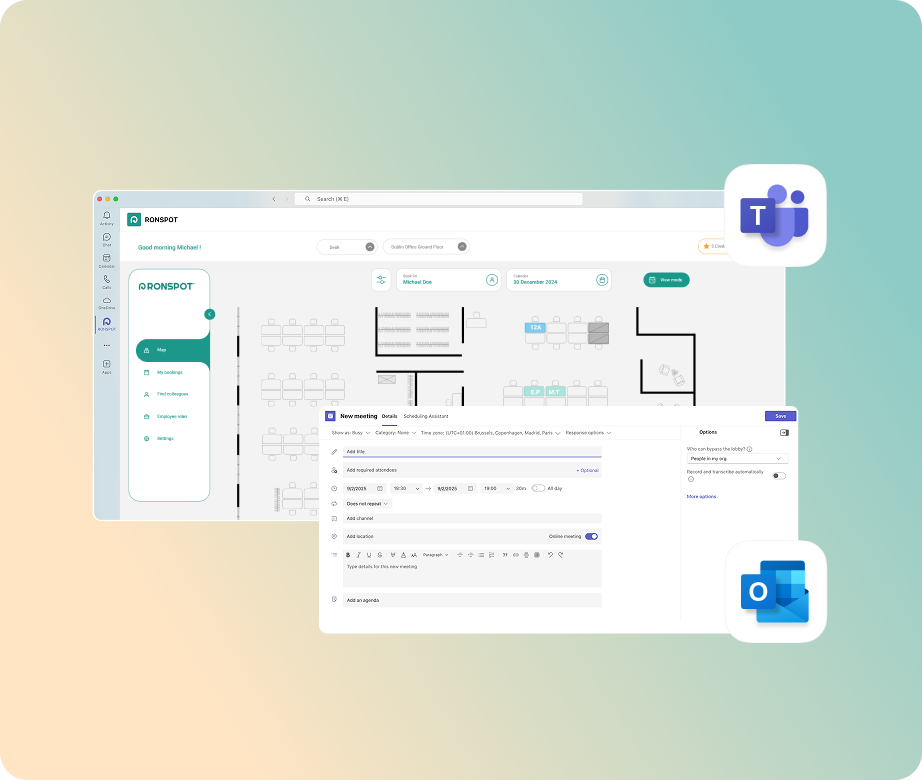 Ronspot Microsoft Teams Integration