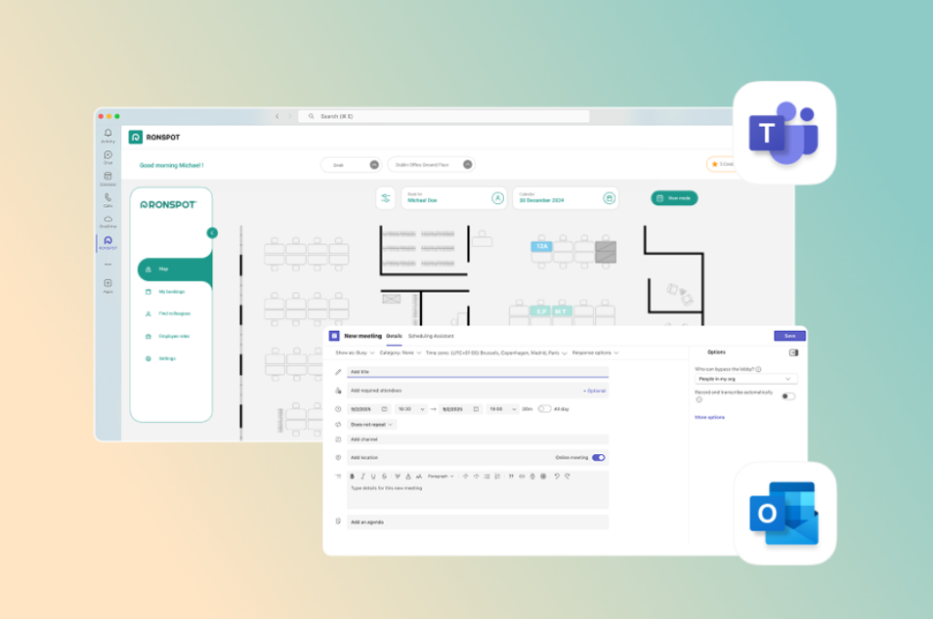 Calendar Integrations Office Parking Management