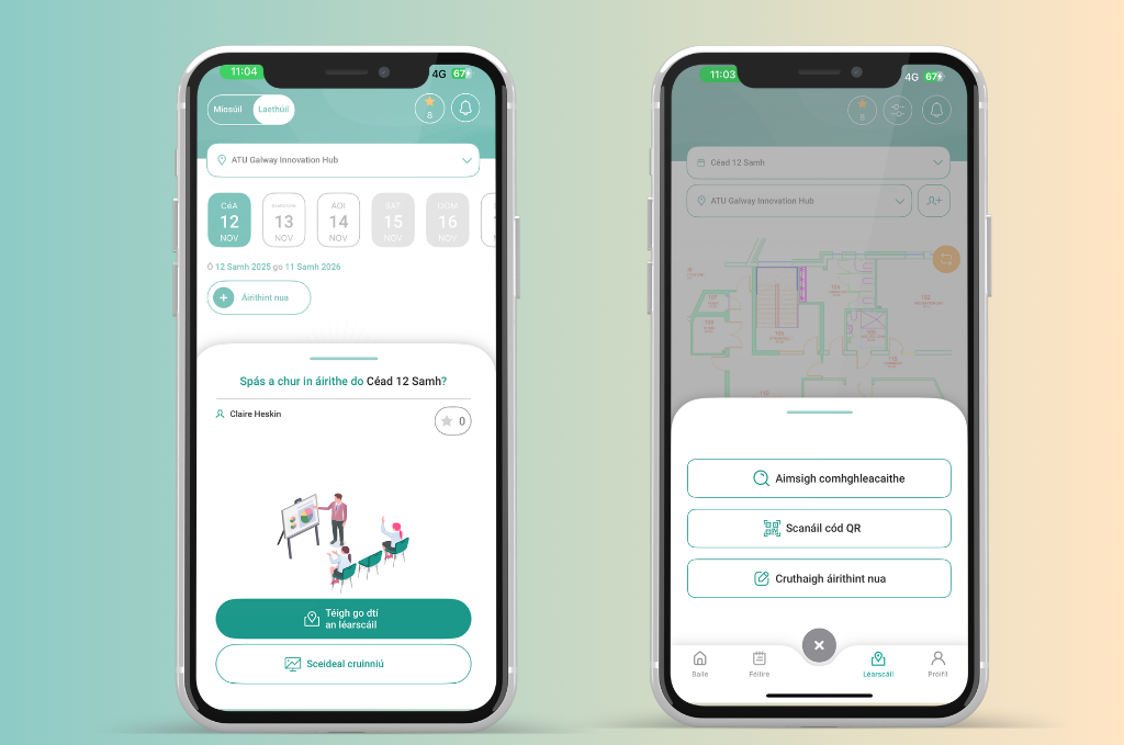 Ronspot app Irish Language