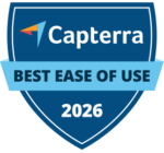 Capterra Best of Use badge 2026