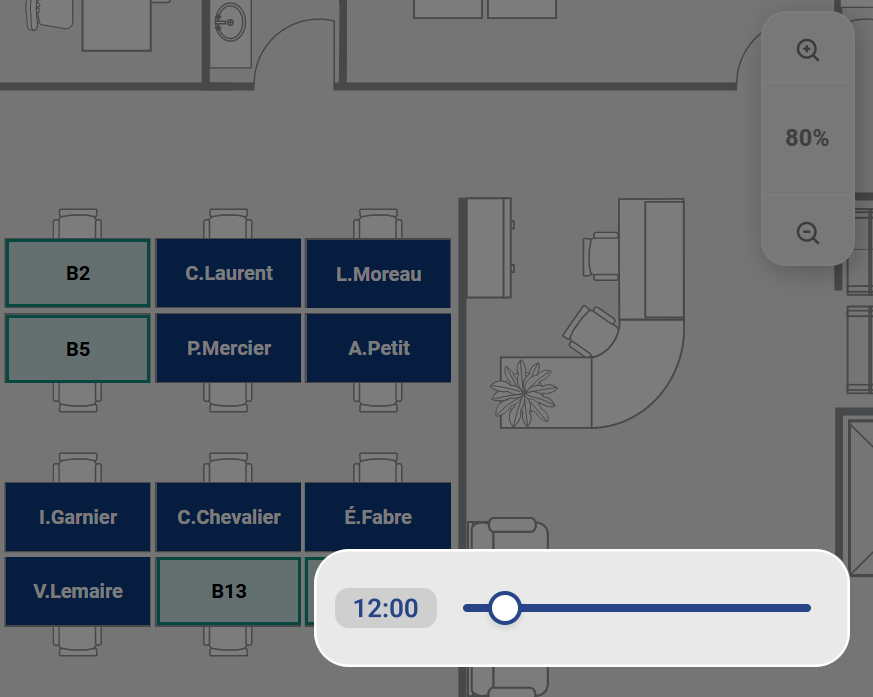 Astuce n° 2 pour le panneau d'administration Ronspot - Curseur temporel
